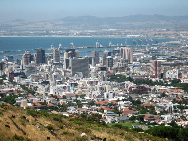 Cape Town cityscape view