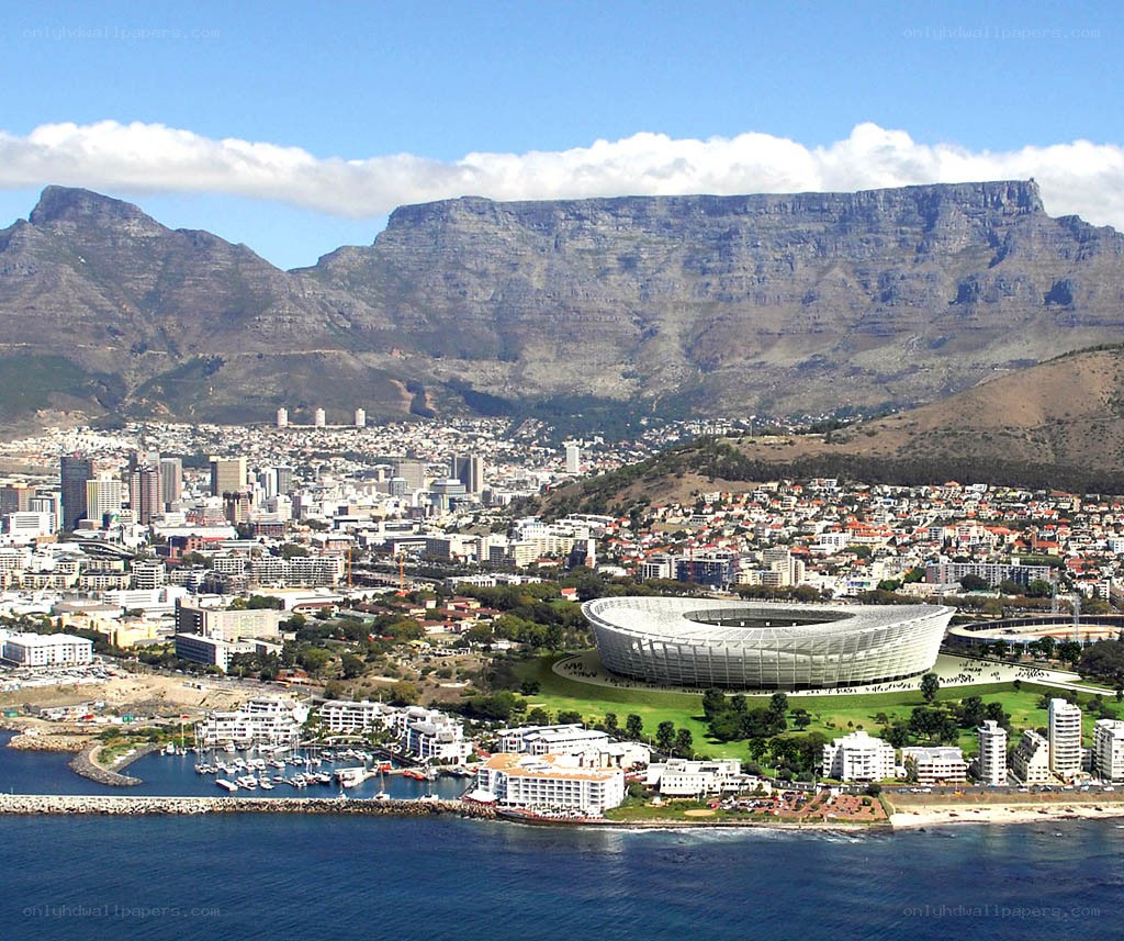 Cape Town cityscape with Table Mountain