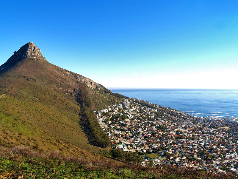 Cape Town cityscape with Table Mountain