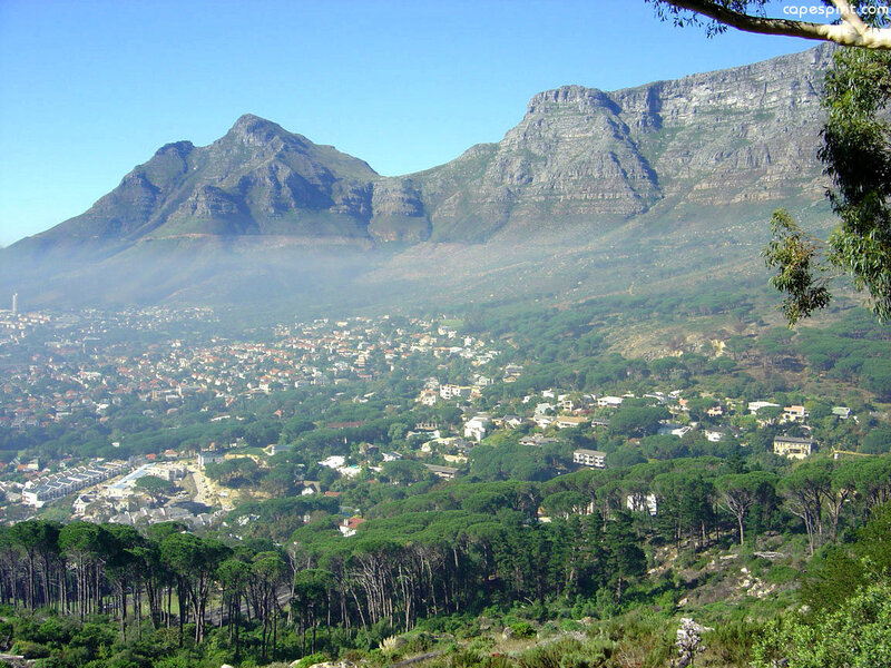 Cape Town cityscape with Table Mountain