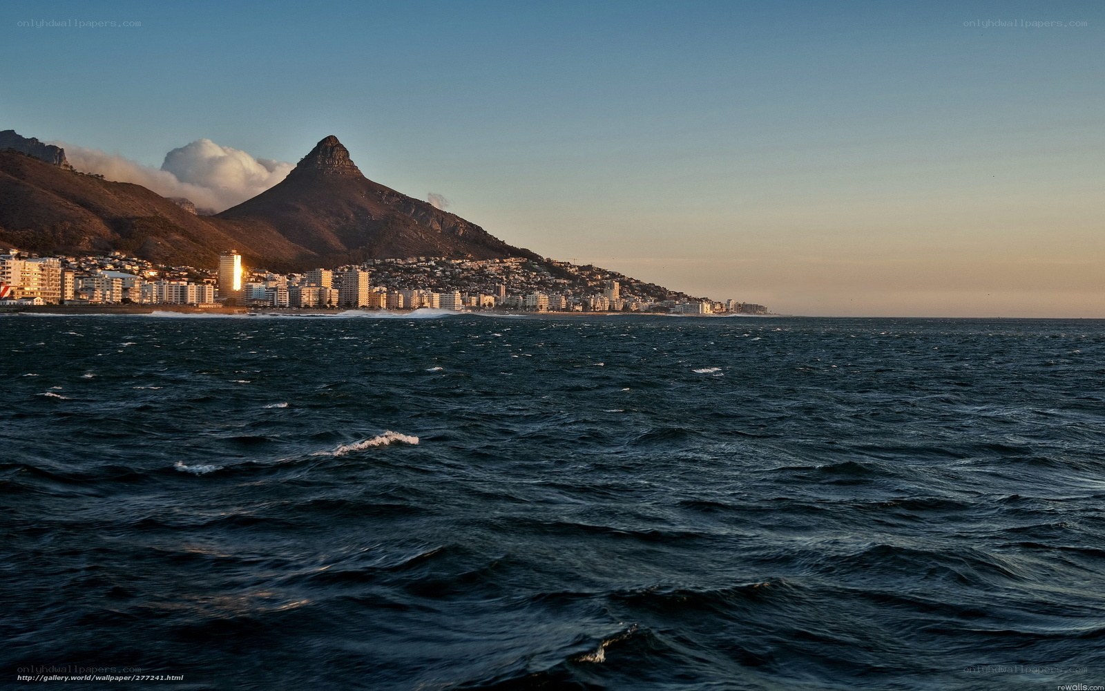 Cape Town coastal view
