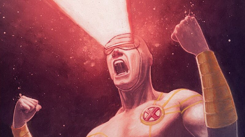 Caped Superhero Shouting