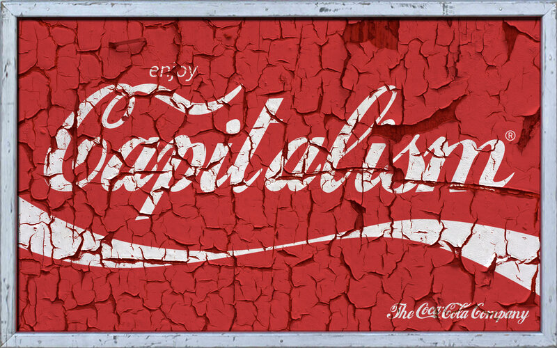 Capitalism Coca-Cola sign