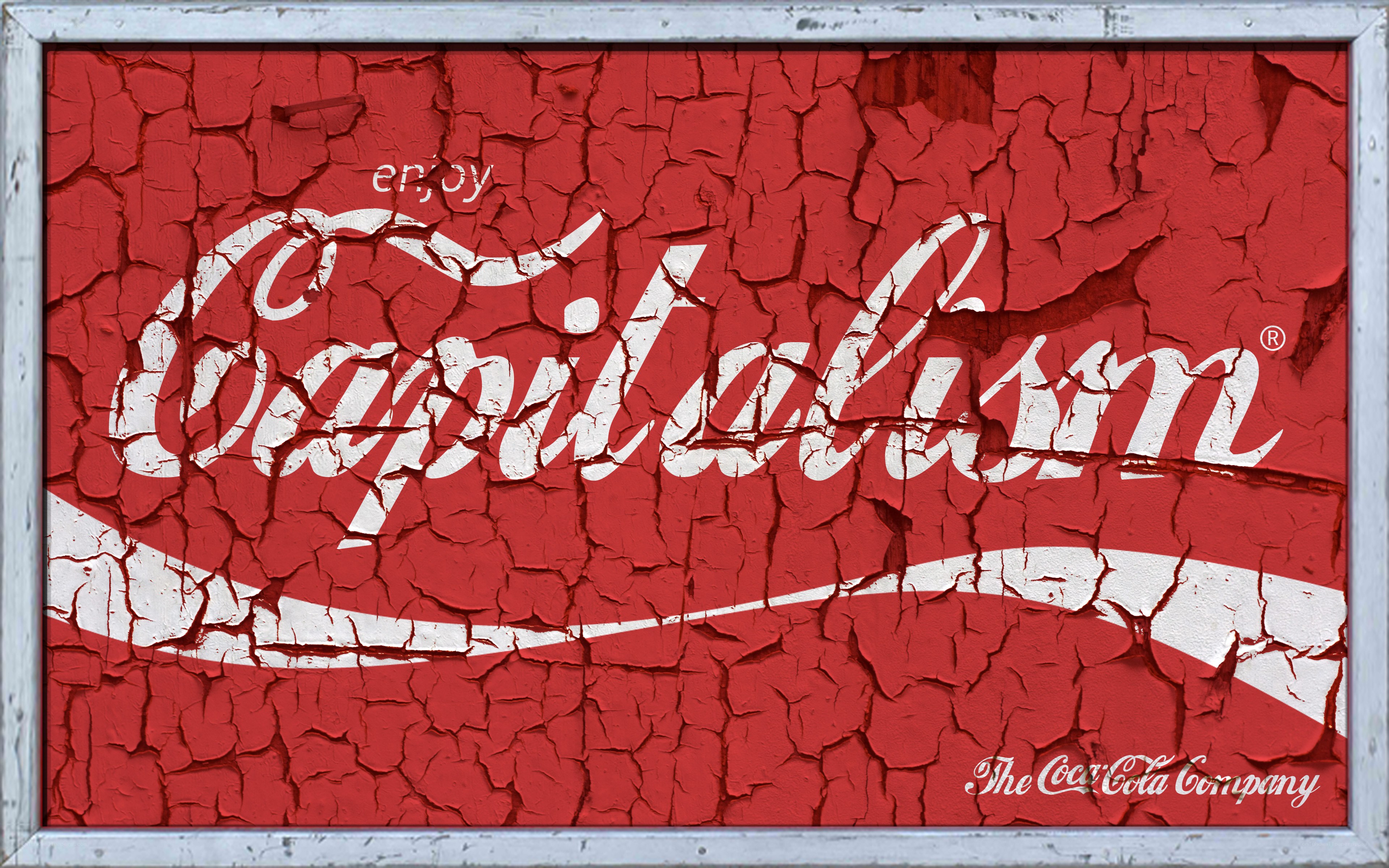 Capitalism Coca-Cola sign