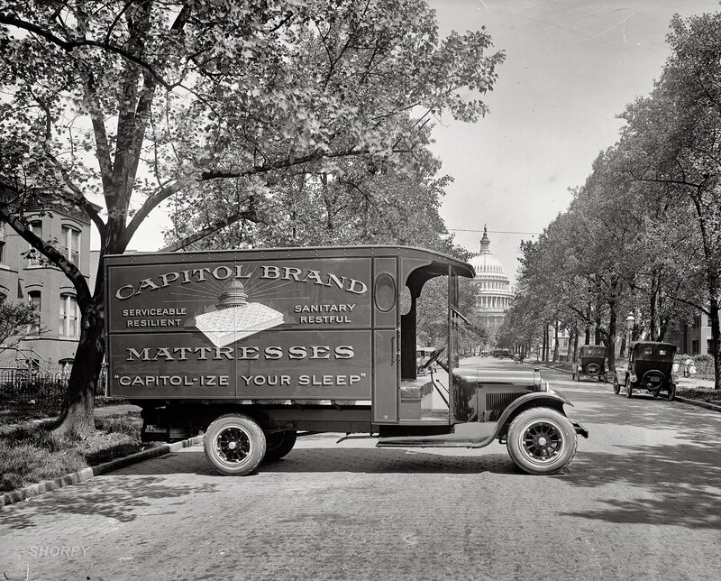 Capitol Brand Mattress Truck