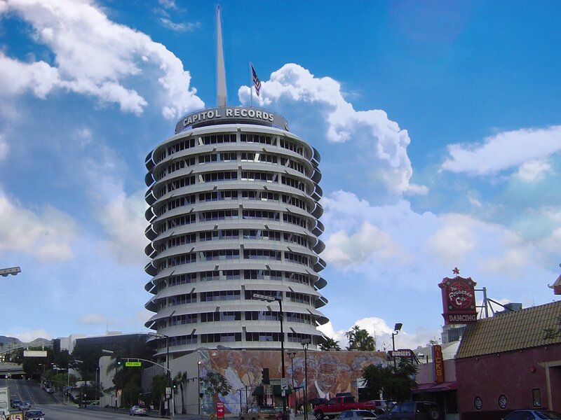 Capitol Records Building — Blue