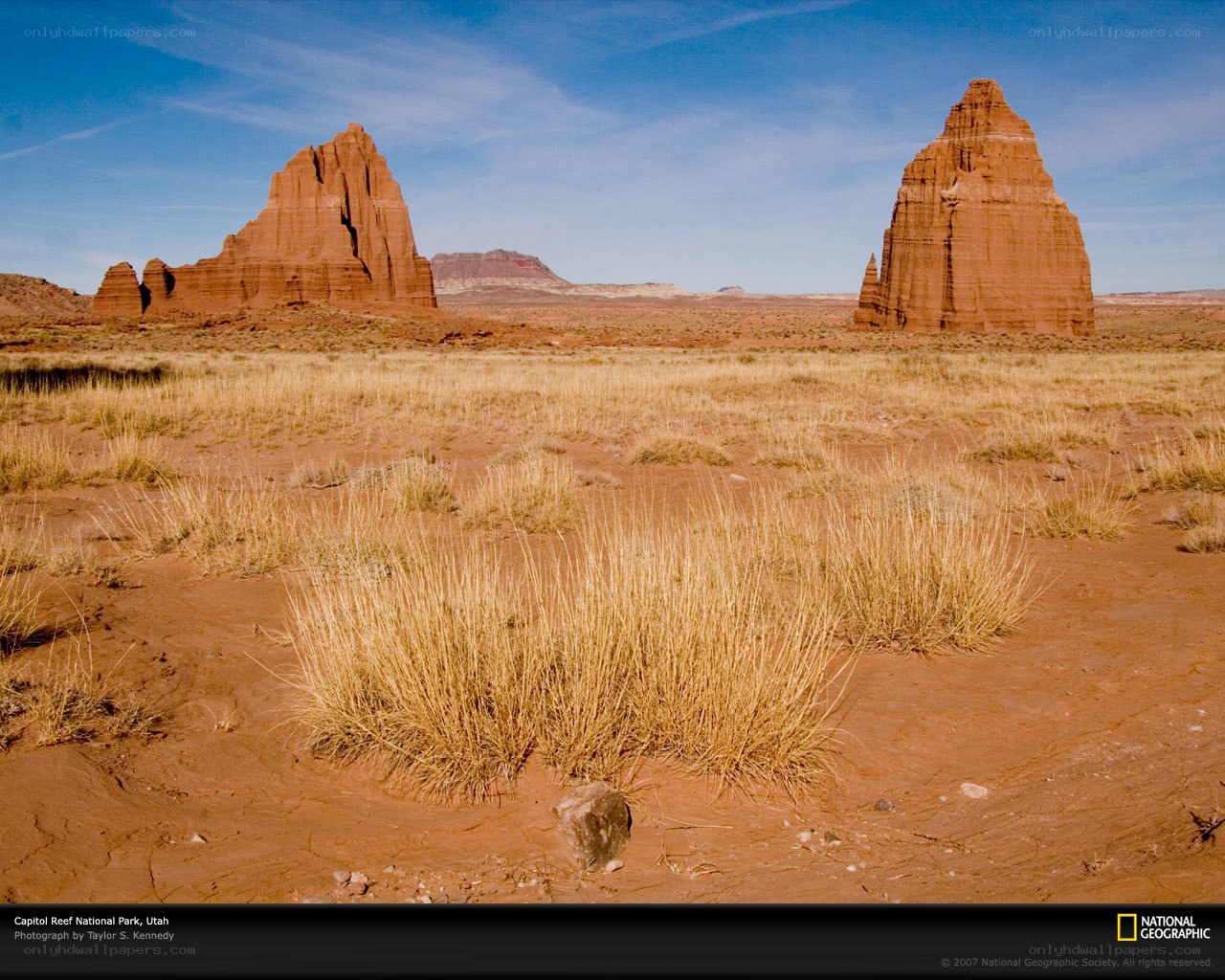 Capitol Reef National Park landscape