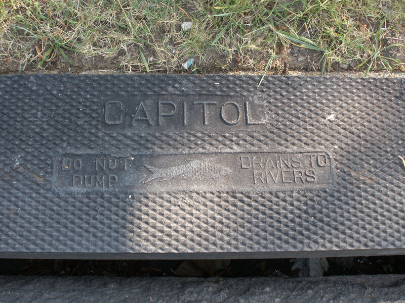 Capitol storm drain cover