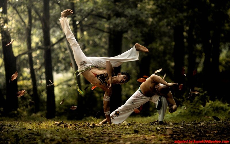 Capoeira in the forest