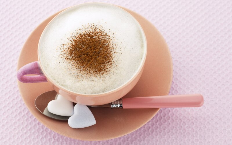 Cappuccino in a Cup — Pink