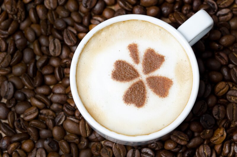 Cappuccino with Clover