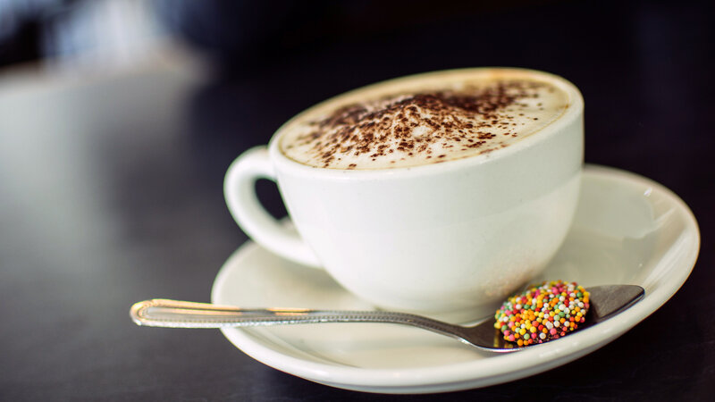 Cappuccino with Sprinkles