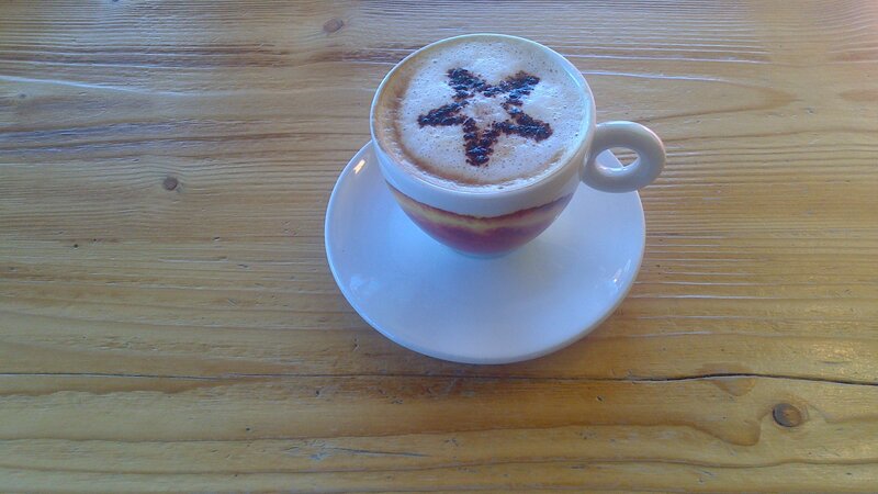 Cappuccino with Star Design