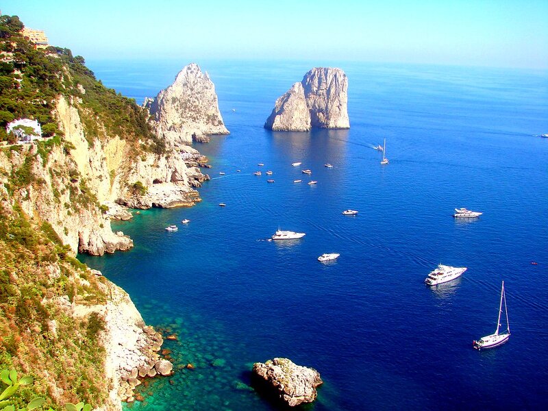 Capri Island Rocks