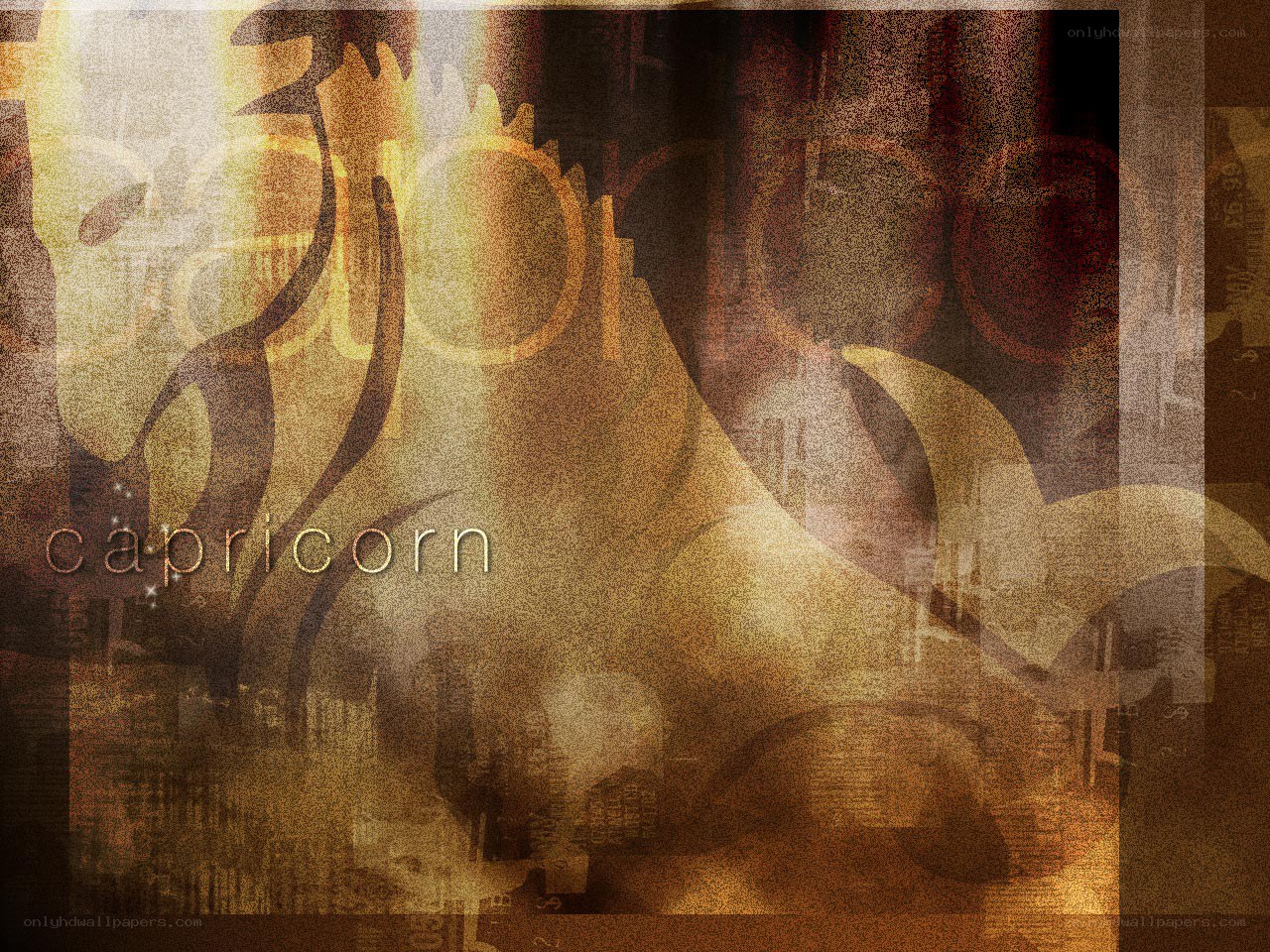 Capricorn zodiac art