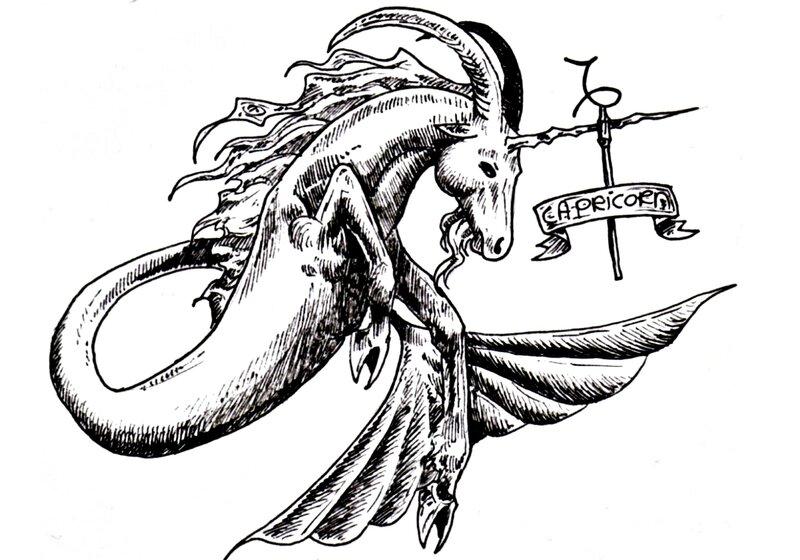 Capricorn Zodiac Creature