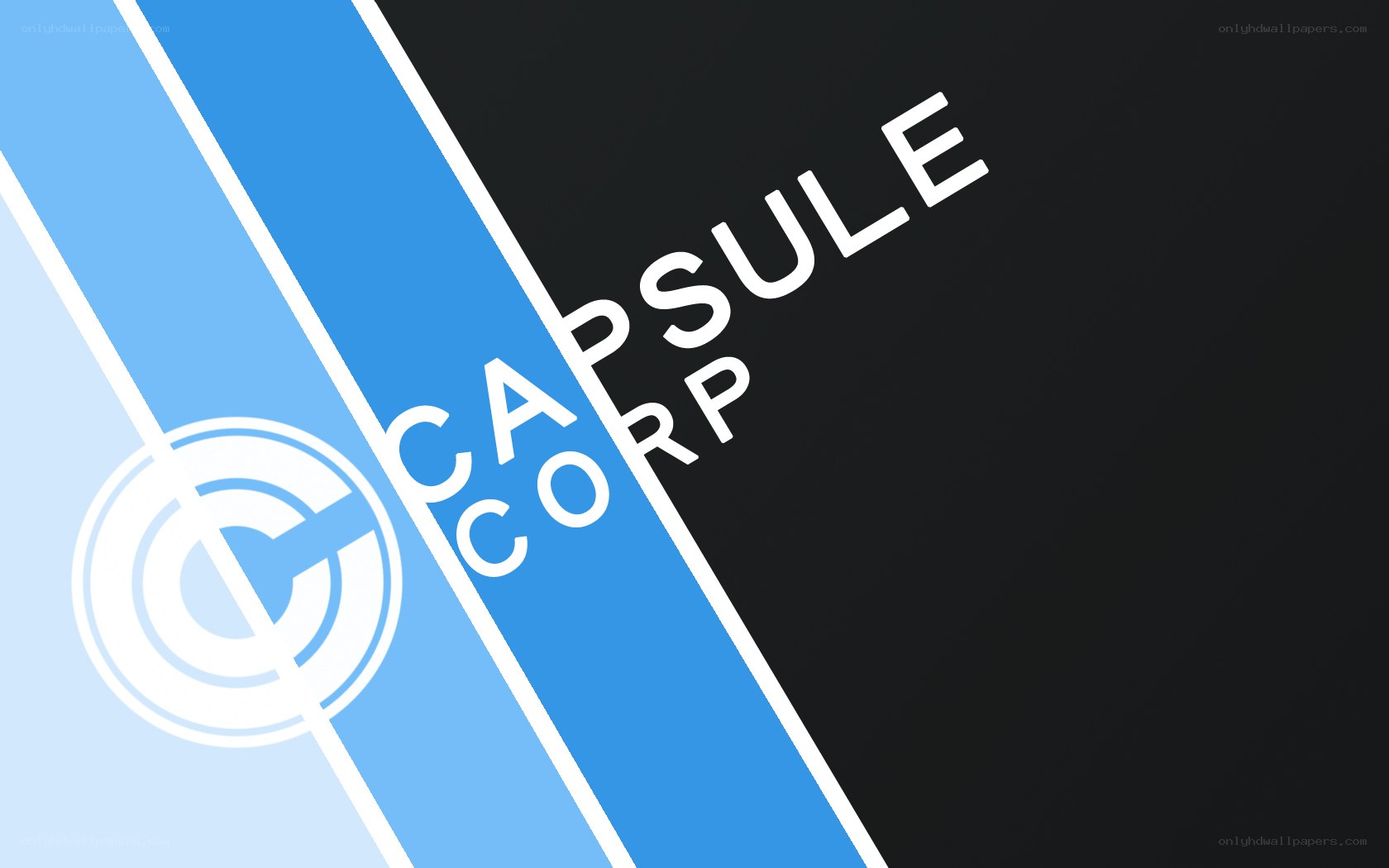Capsule Corp logo design