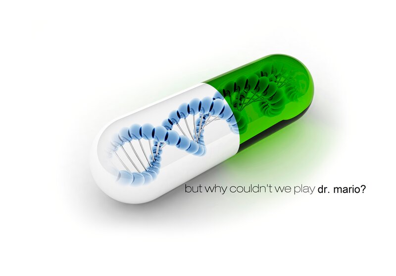 Capsule with DNA Helix