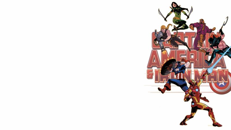 Captain America and Iron Man team-up