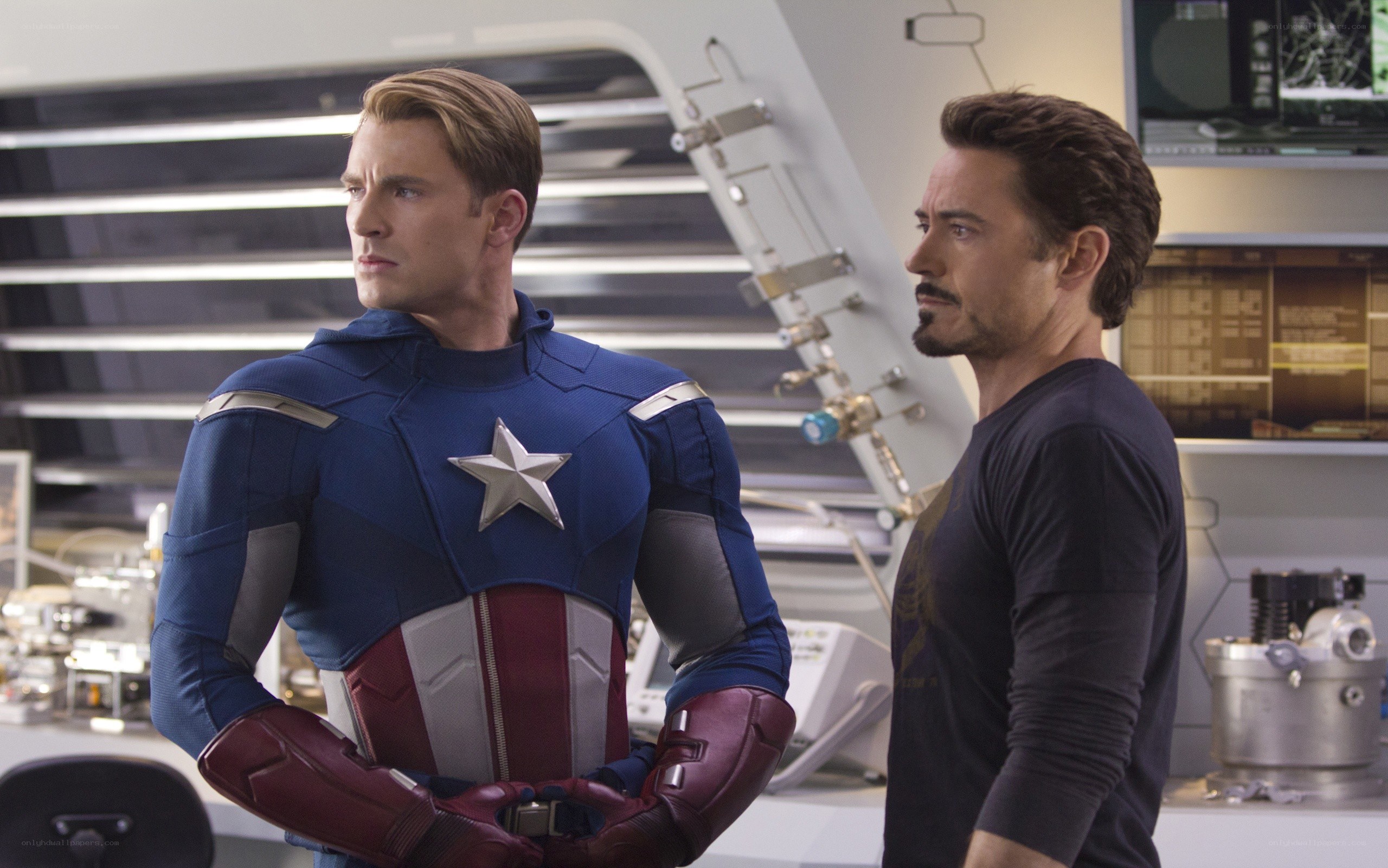 Captain America and Iron Man
