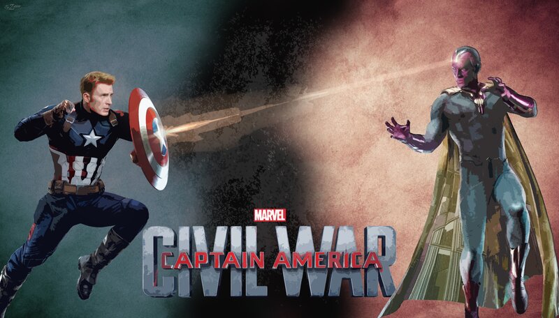 Captain America and Vision