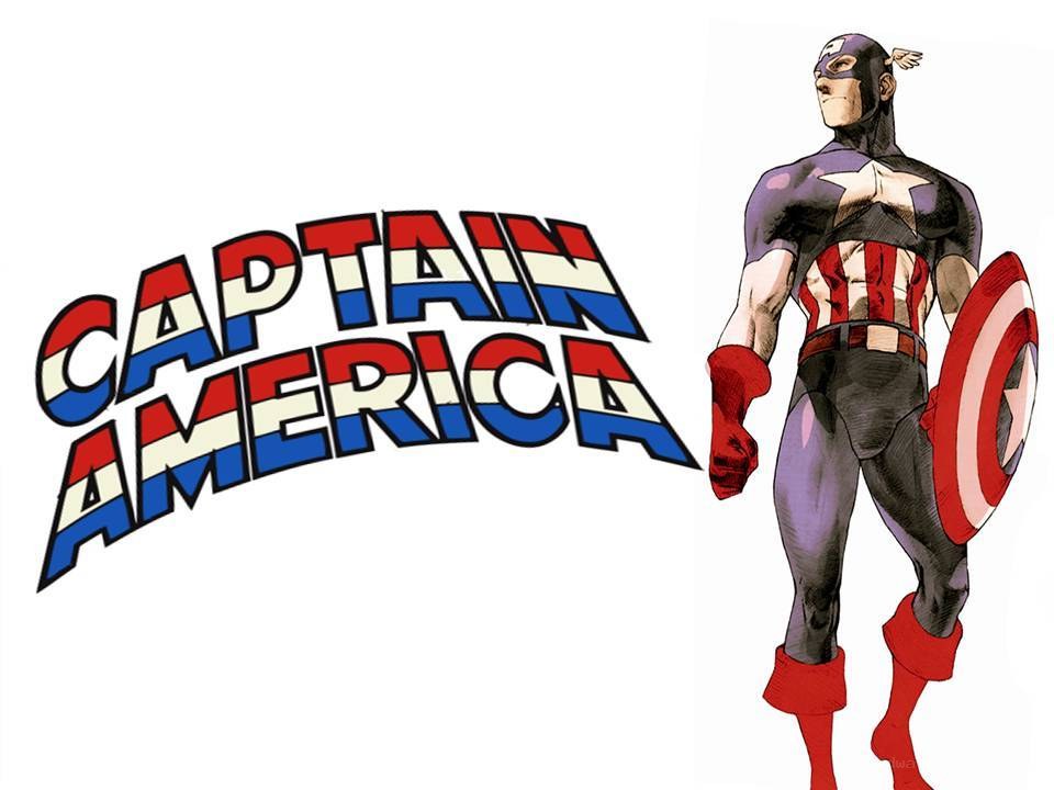 Captain America character art