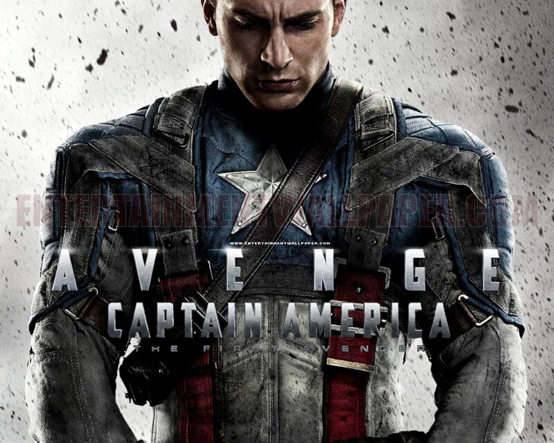 Captain America Character — Blue, Dramatic, Photograph