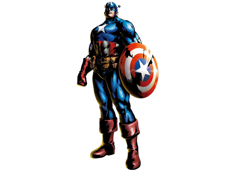 Captain America Character — Blue