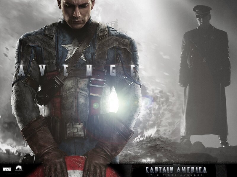 Captain America Character — Gray, Dramatic, Digital Art, Soldier, Shield