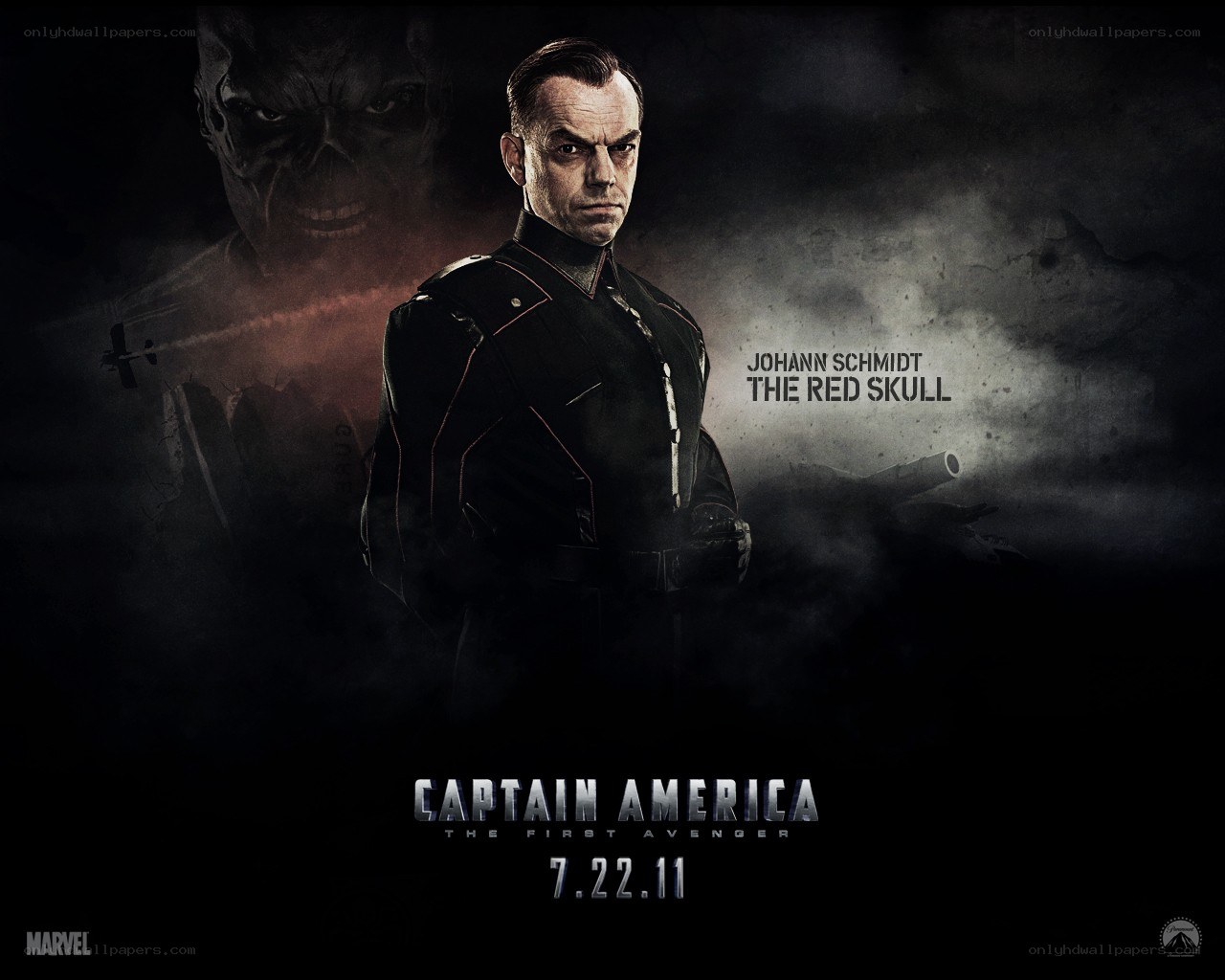 Captain America character poster