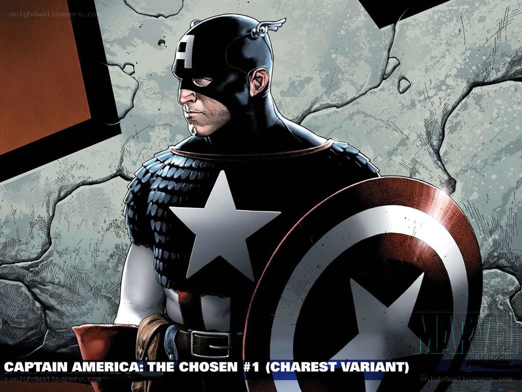 Captain America comic cover