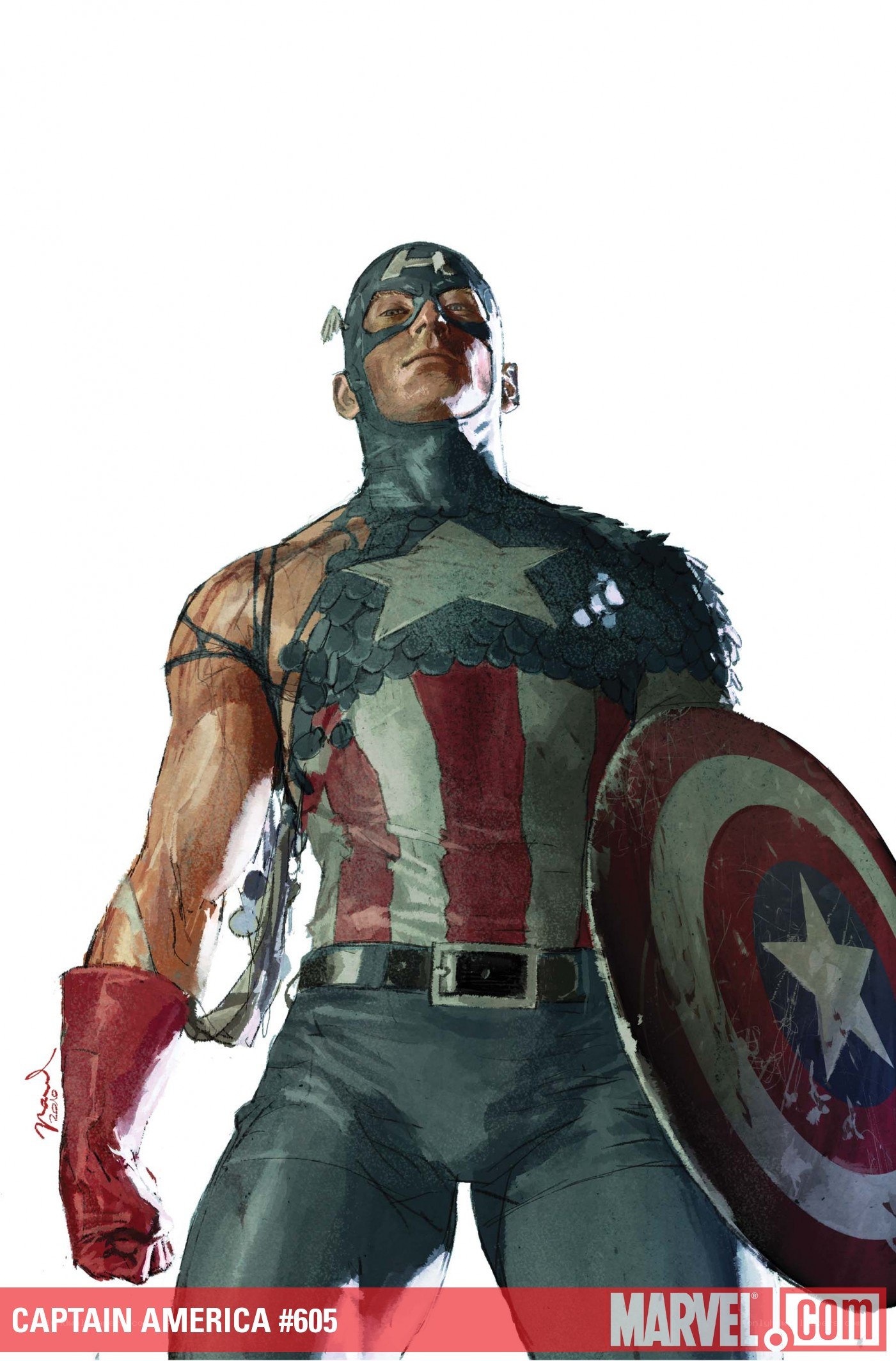 Captain America comic cover