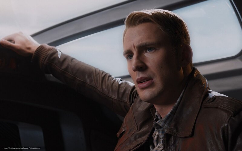 Captain America in a car