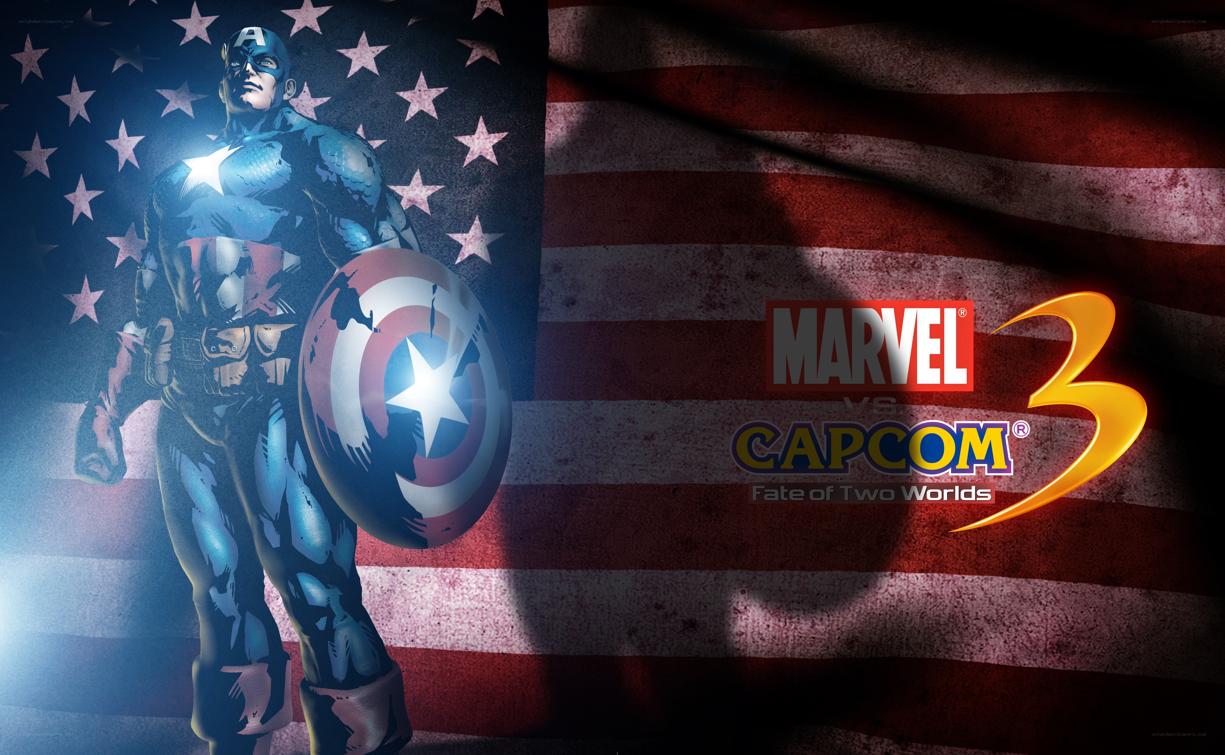 Captain America in Marvel vs Capcom 3