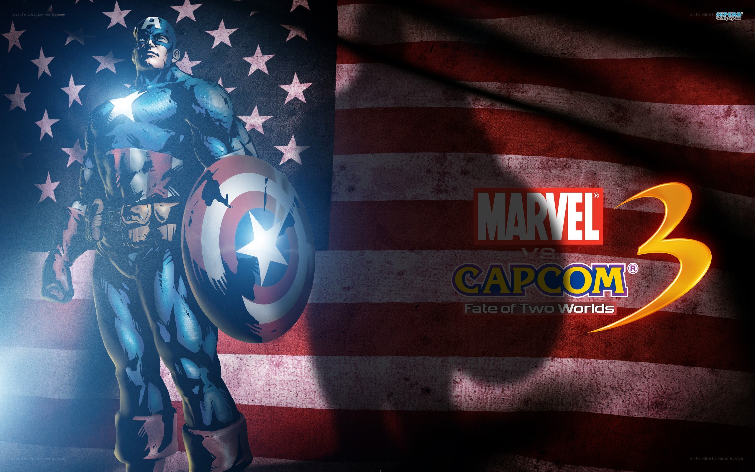 Captain America in Marvel vs Capcom 3