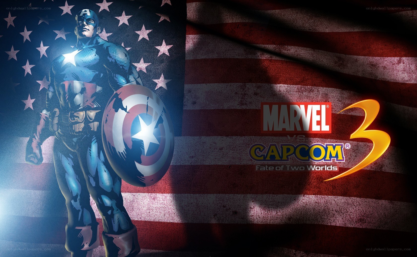 Captain America in Marvel vs Capcom 3
