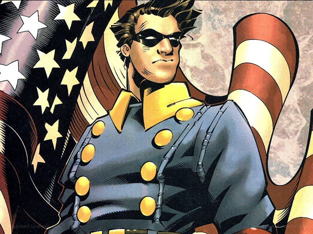 Captain America in uniform