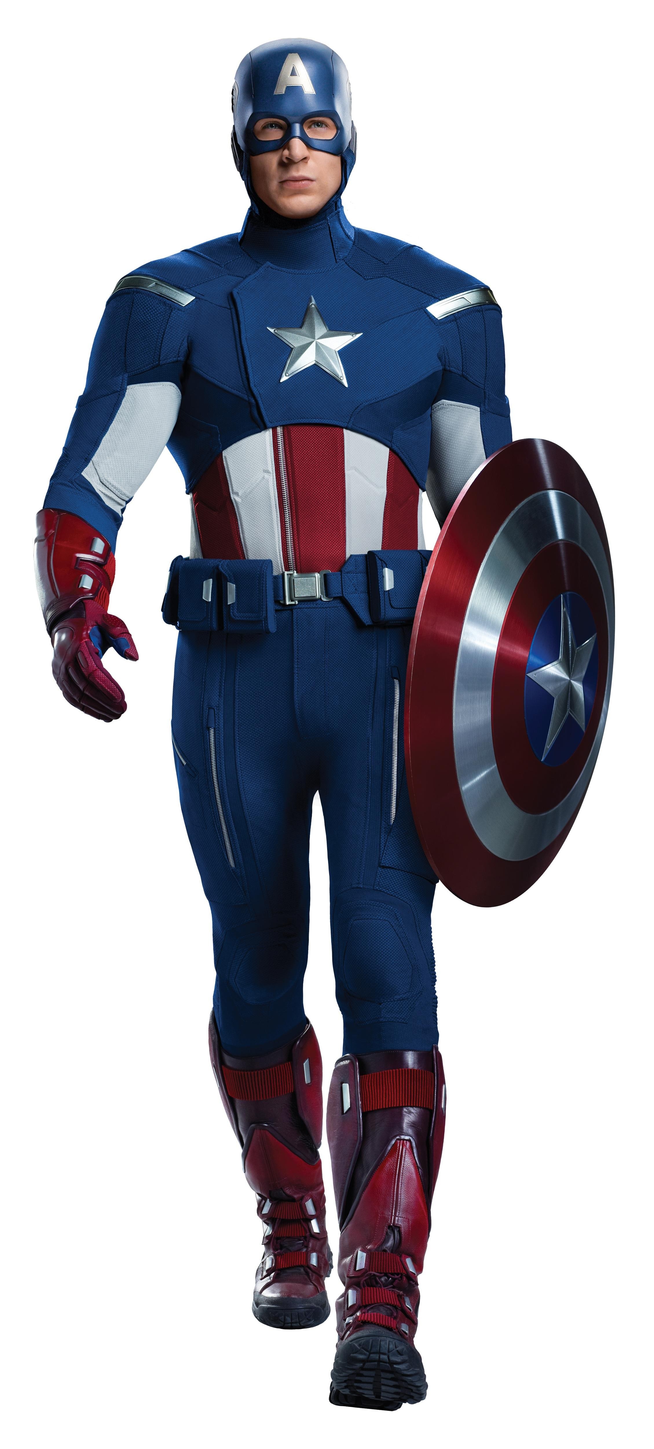 Captain America in uniform