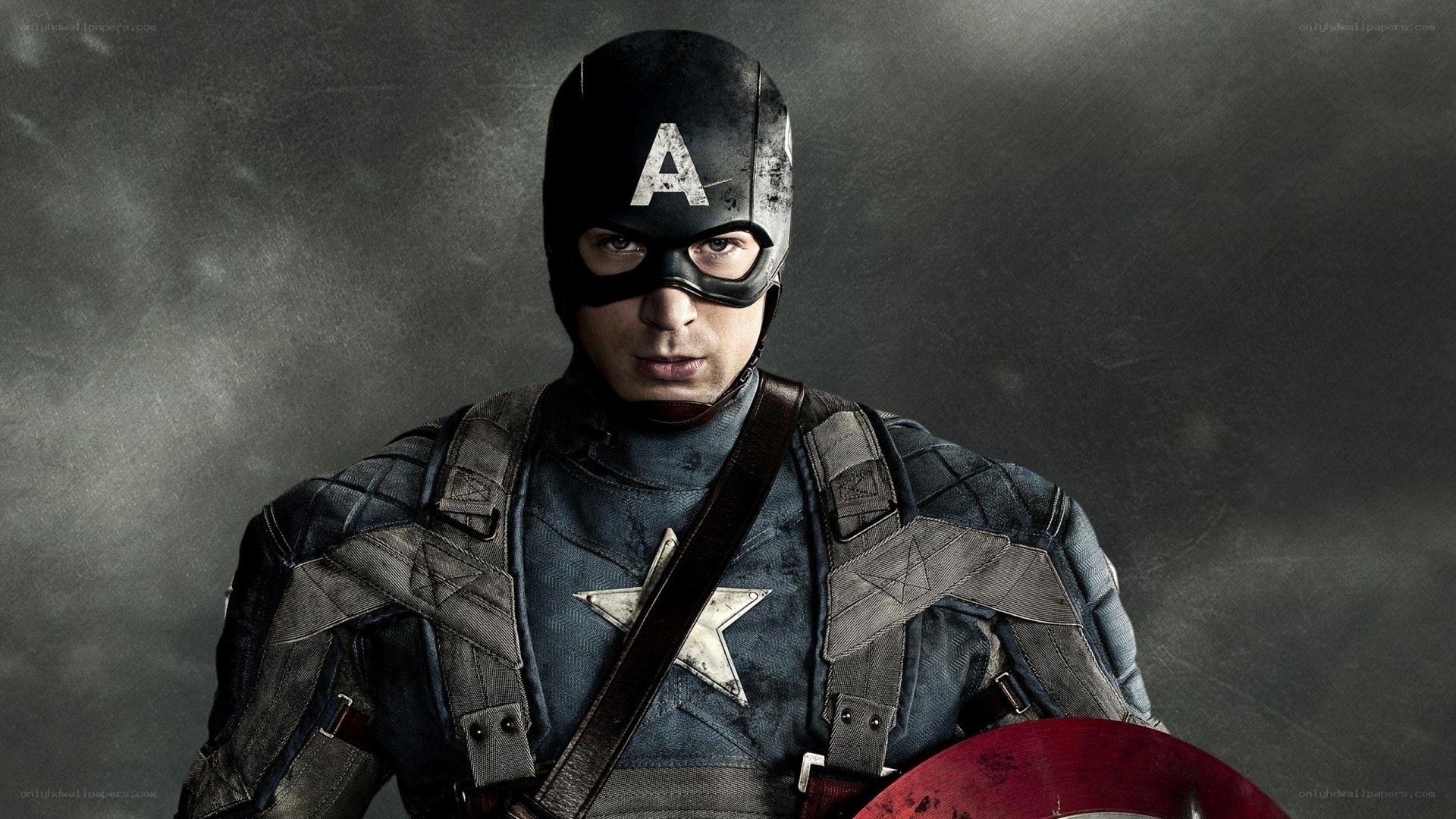 Captain America in uniform