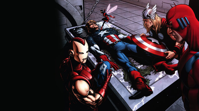 Captain America on a Gurney