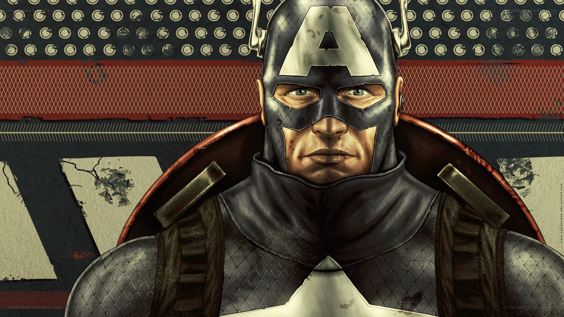 Captain America portrait