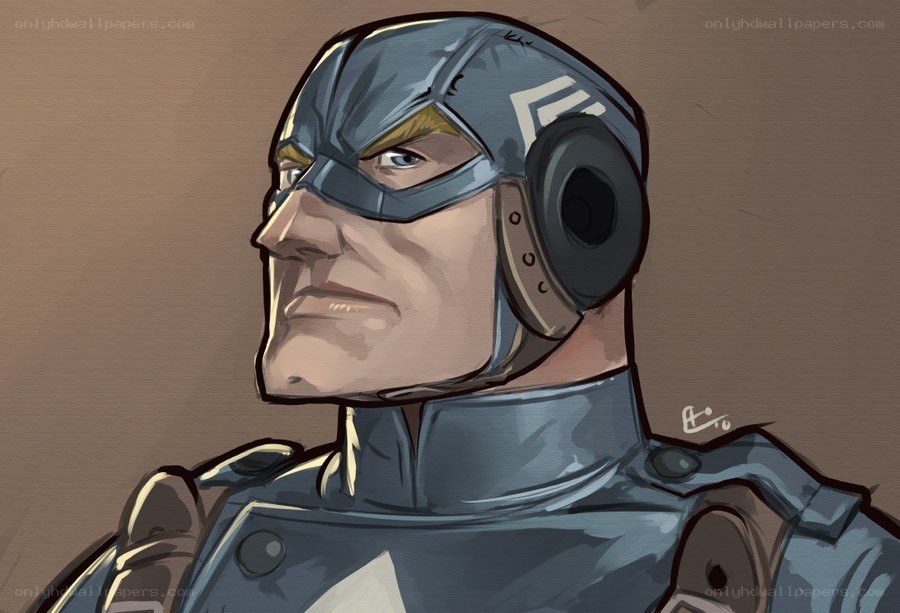 Captain America portrait