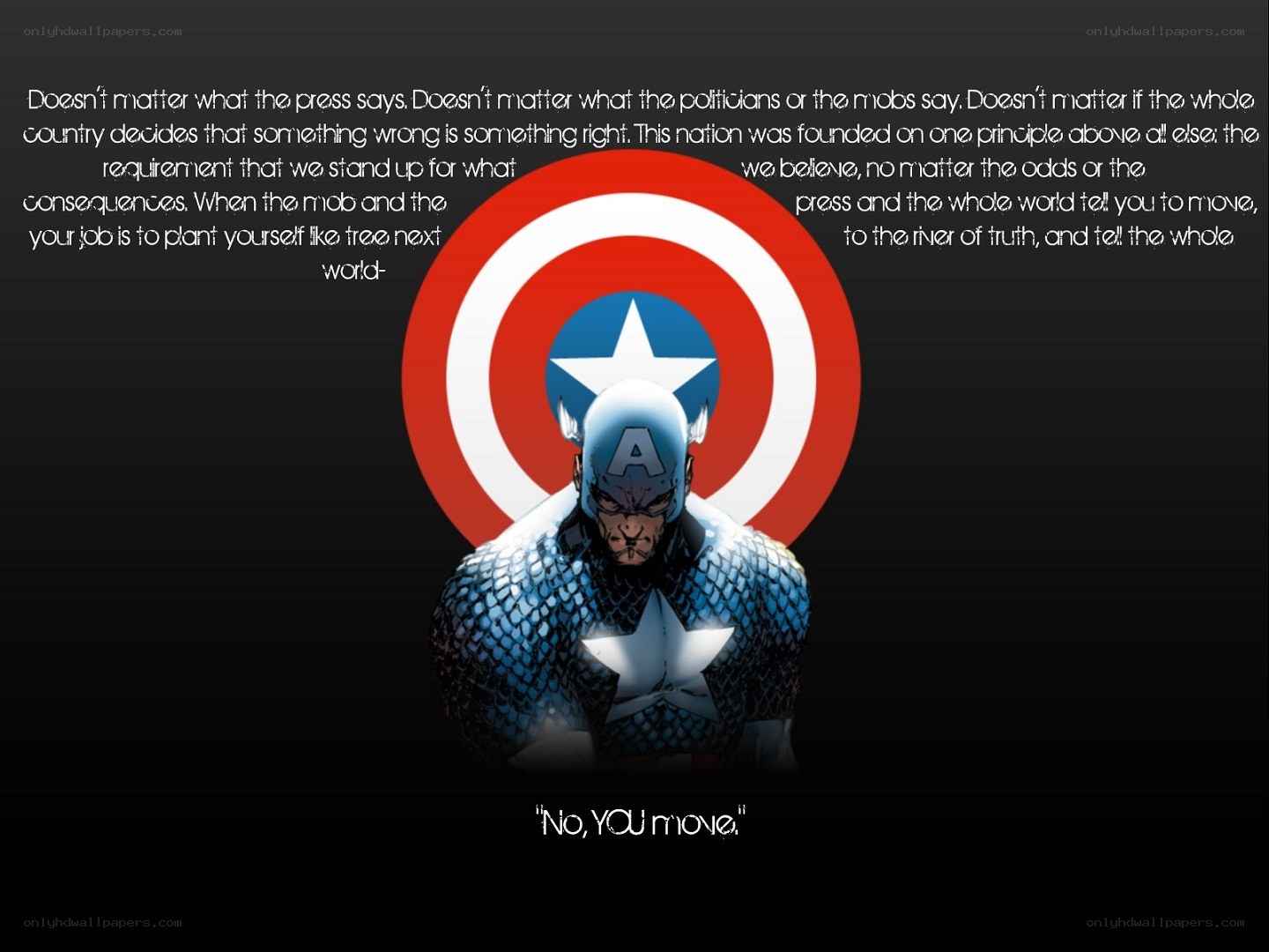 Captain America quote