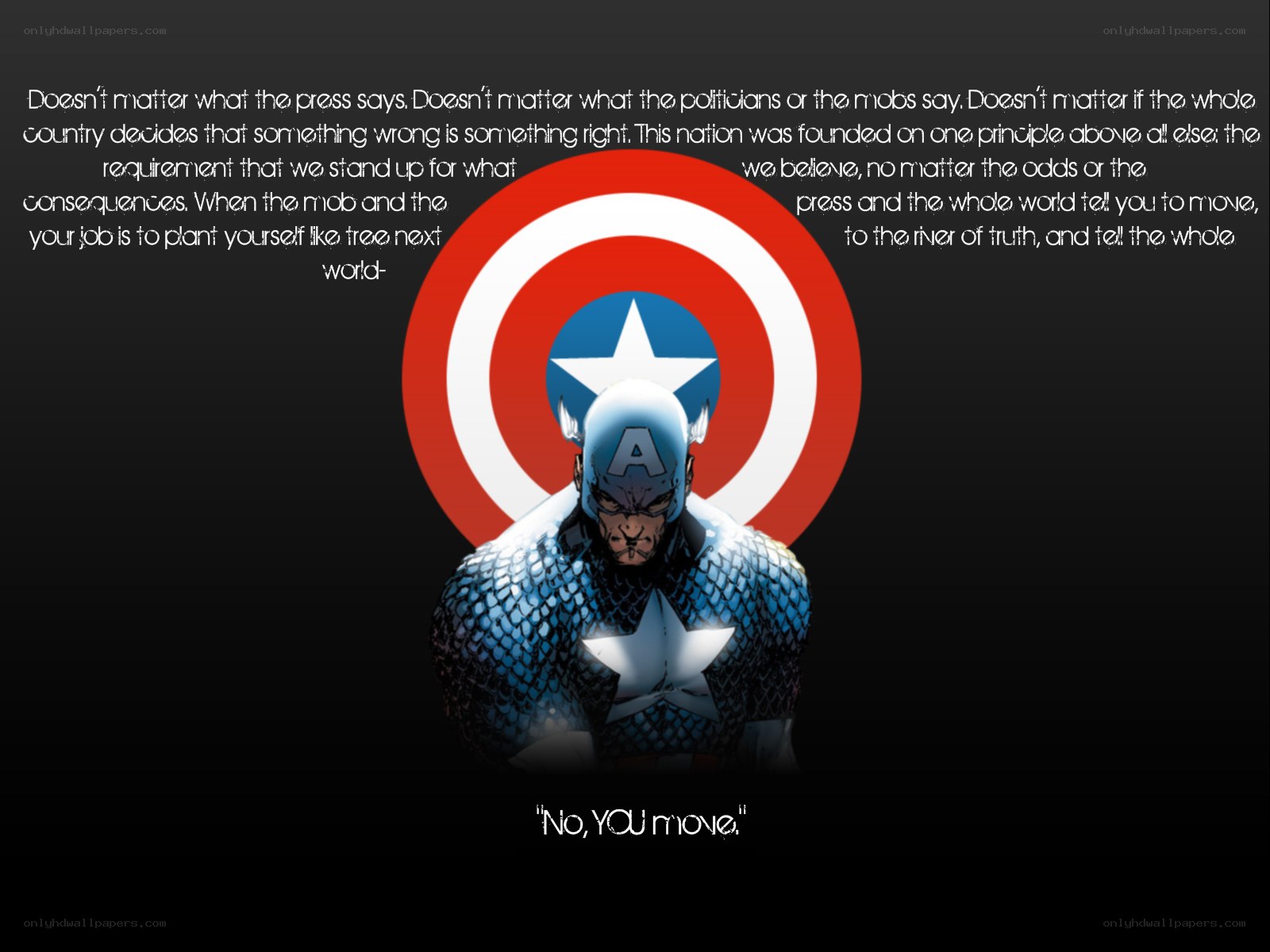 Captain America quote
