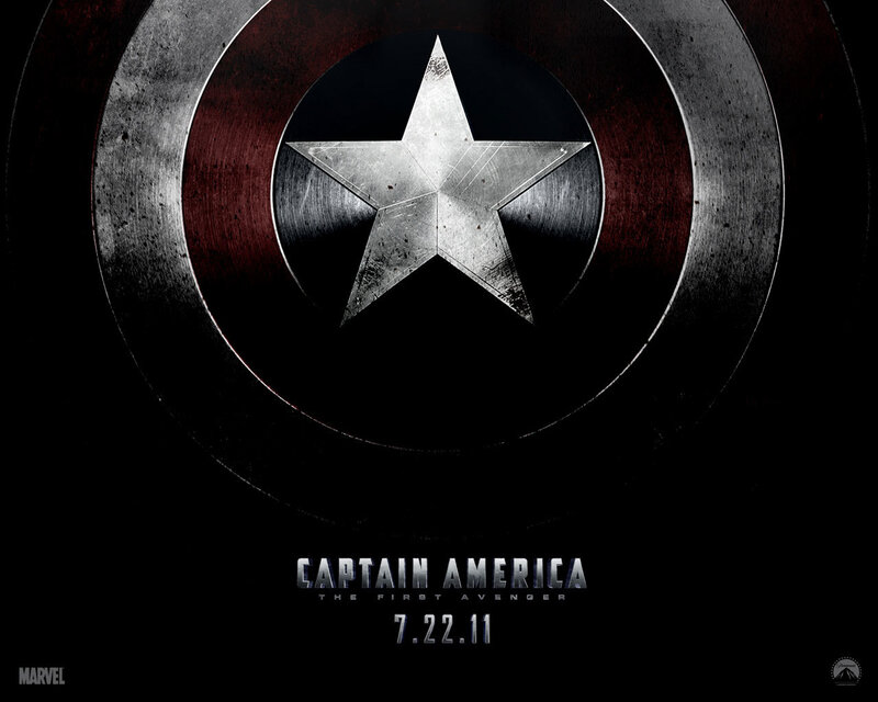 Captain America's Shield — Black, Dramatic