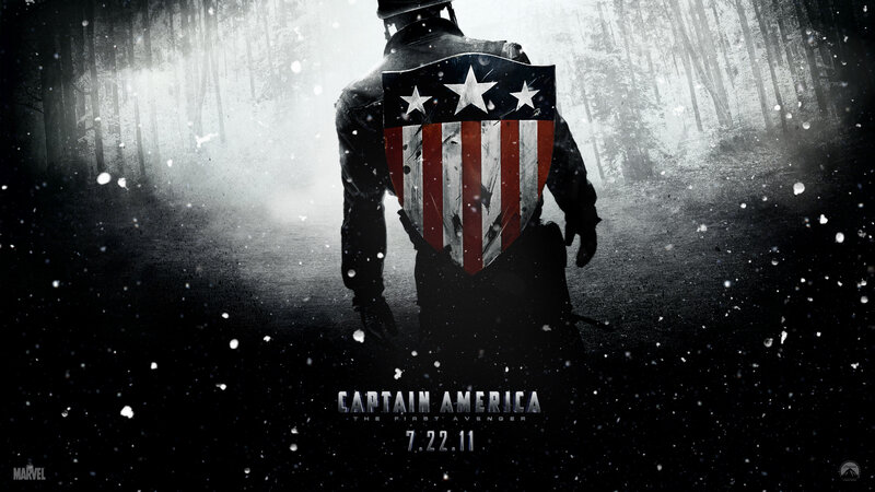 Captain America Shield — Black