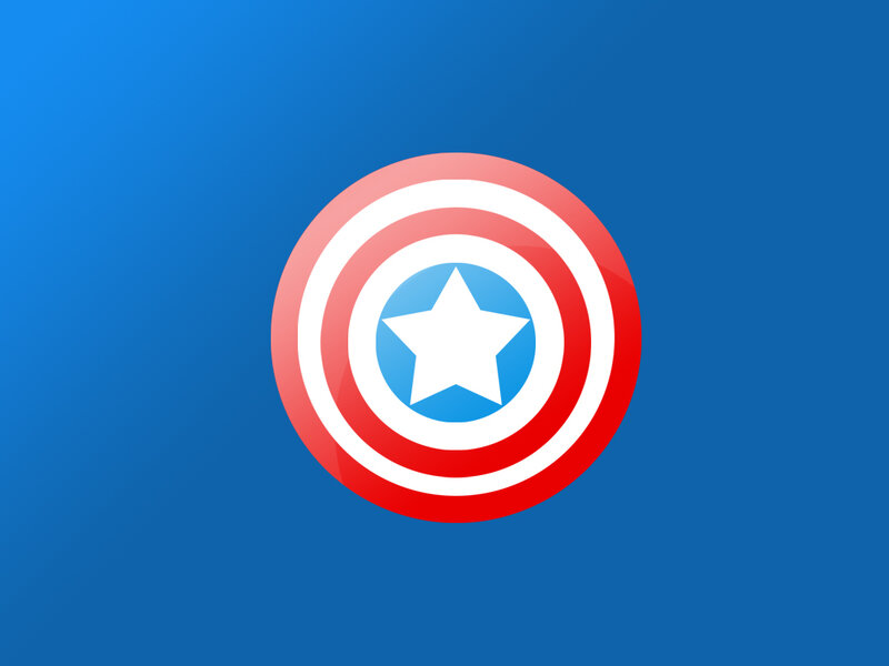 Captain America shield logo