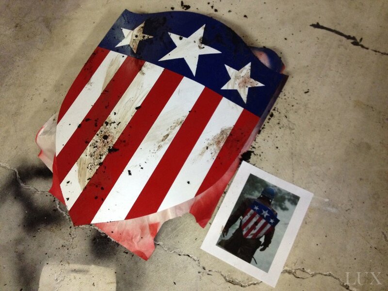 Captain America shield prop