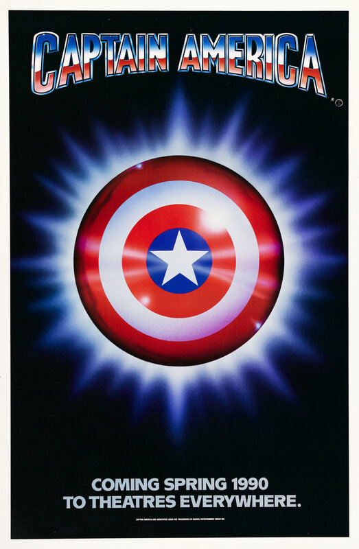 Captain America Shield — Red, Dramatic, Spring