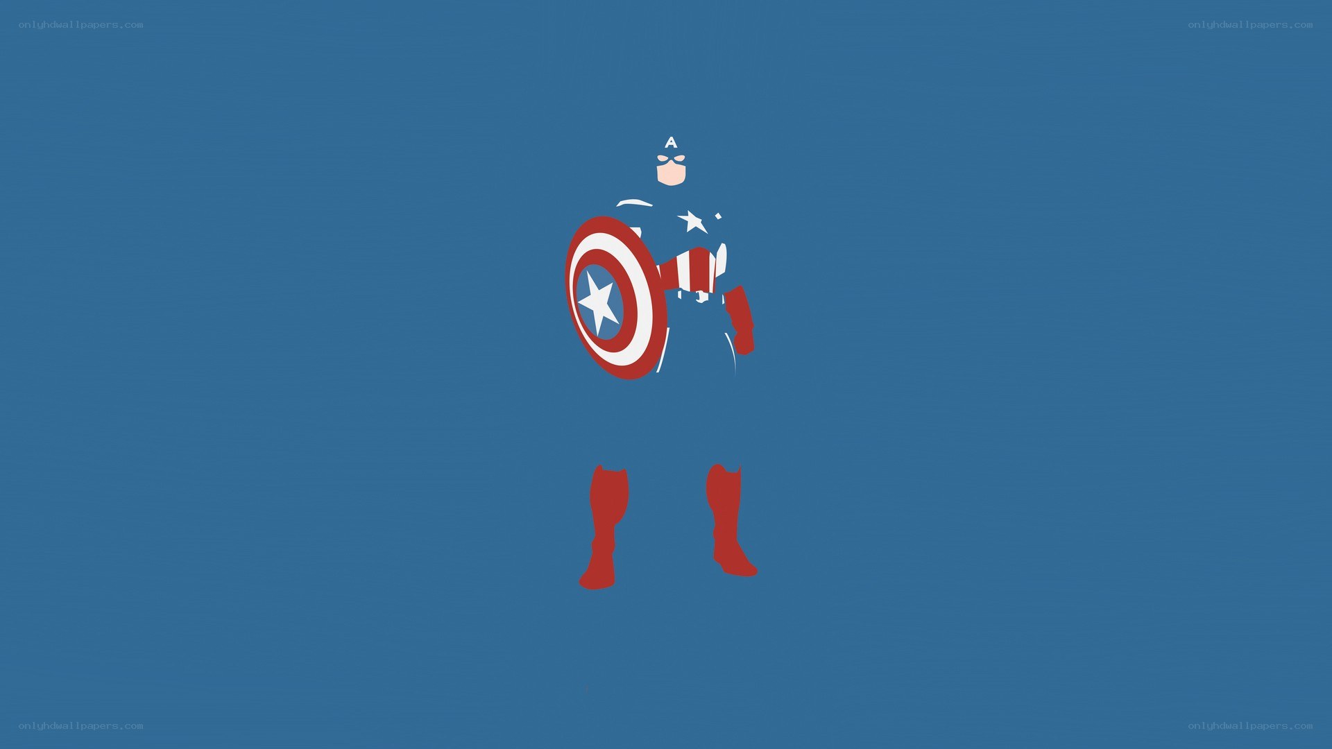 Captain America silhouette
